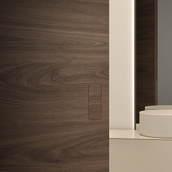 Kit AGB ZERO – broască magnetică cu mâner integrat, design minimalist complet aliniat cu ușa - imagine 4