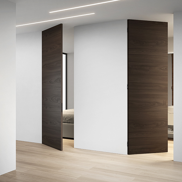 Kit AGB ZERO – broască magnetică cu mâner integrat, design minimalist complet aliniat cu ușa - imagine 5