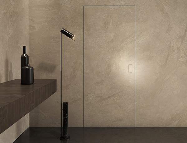 Kit AGB ZERO – broască magnetică cu mâner integrat, design minimalist complet aliniat cu ușa - imagine 3